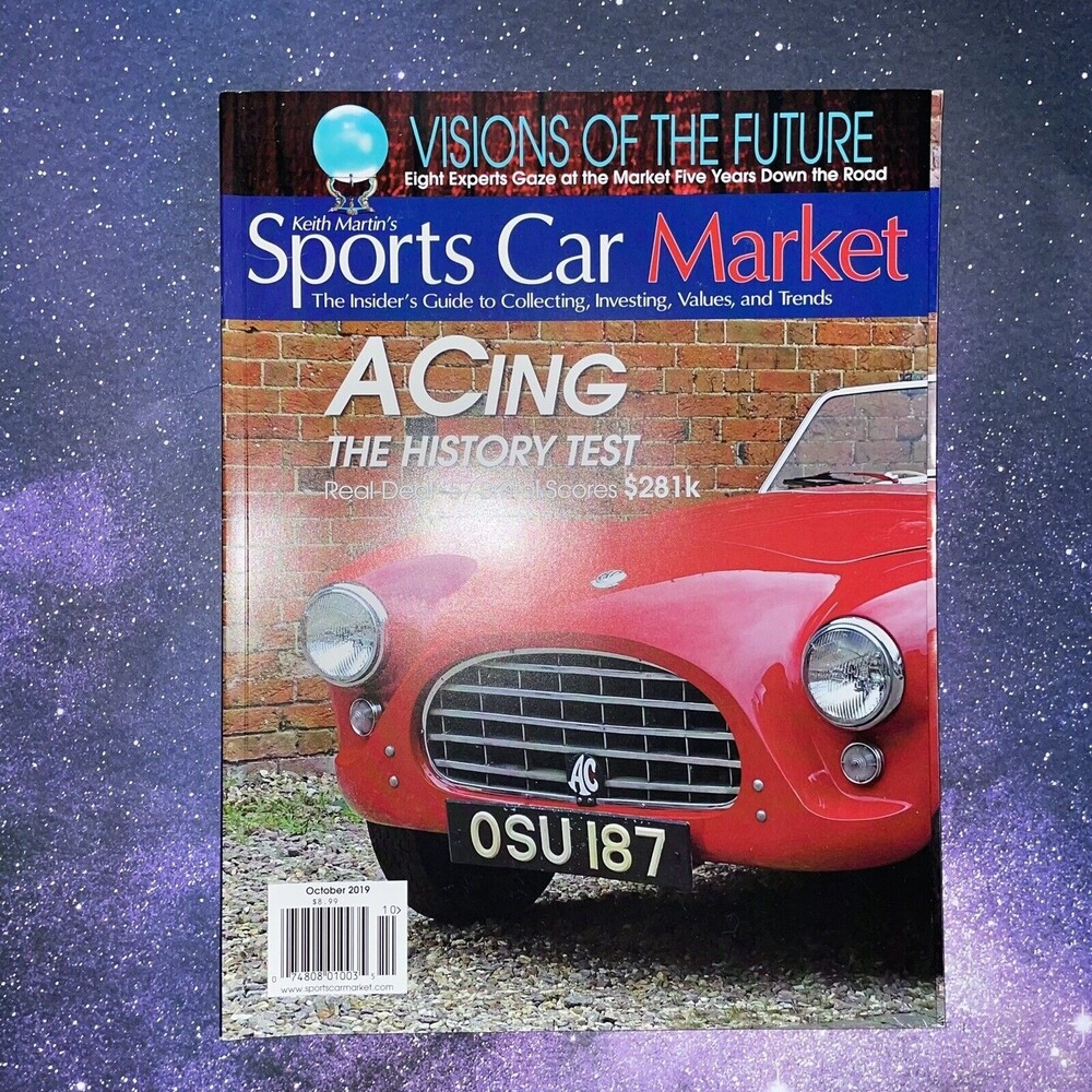 Keith Martin's Sports Car Market October 2019 Magazine New